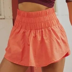 NWT Way Home FP Movement by Free People Coral Strands Orange Skirt XL